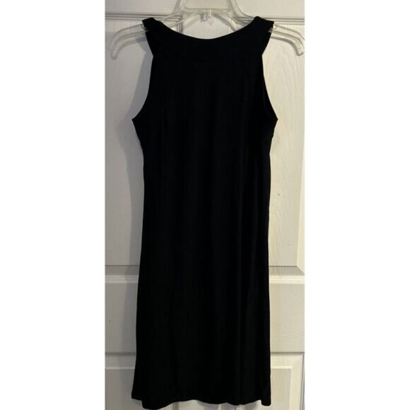 Tiana B. Size S Small Woman's Black Sleeveless Swing Dress - Picture 5 of 7